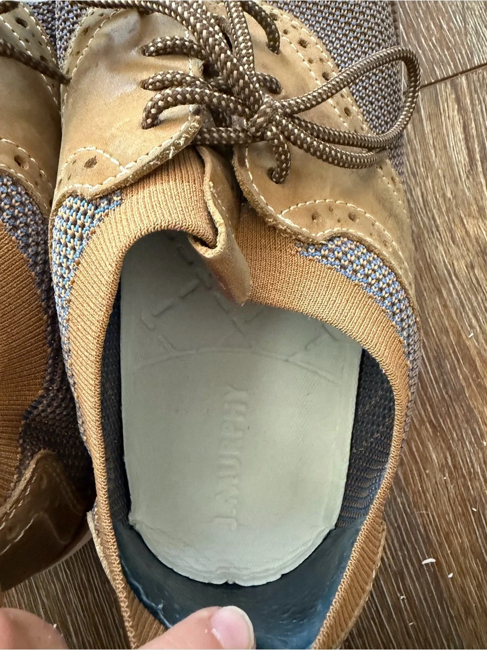 Men's Casual Derby Shoes in Brown